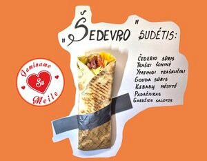 Kebabo „Šedevras“ lavaše